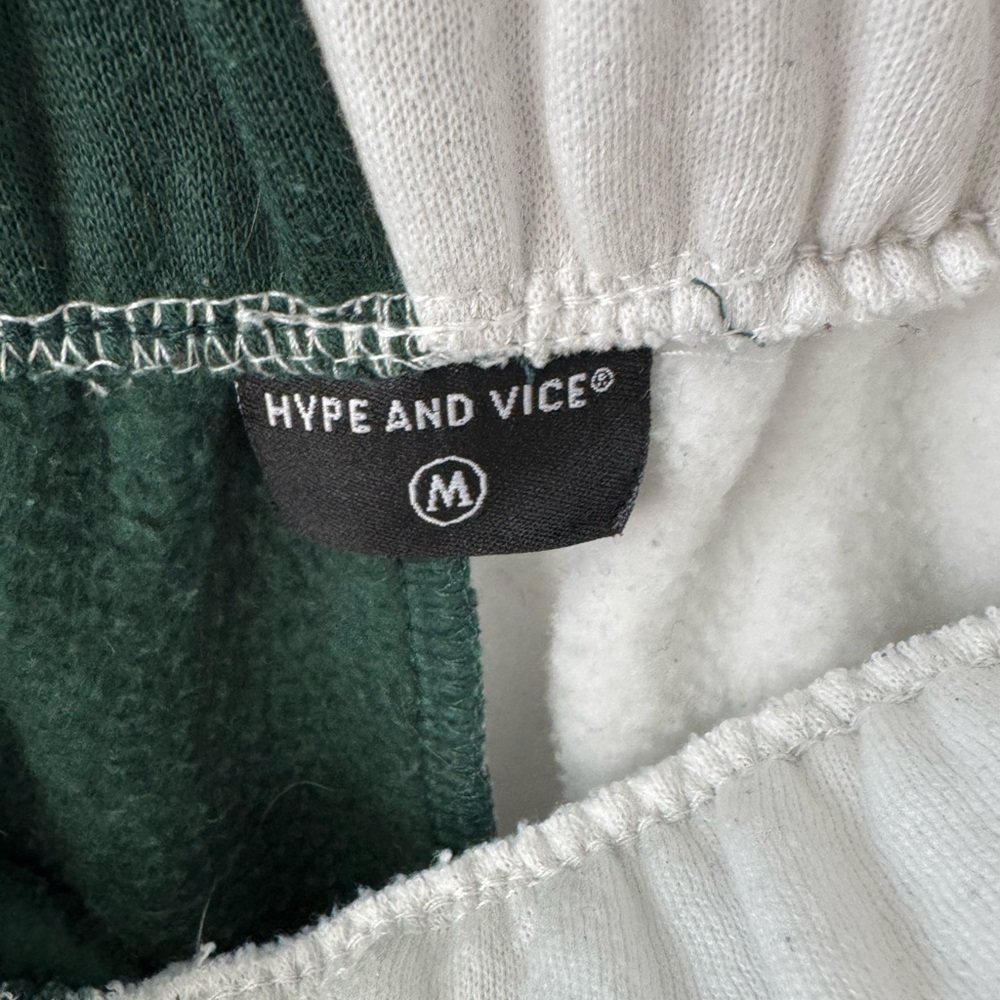 University of Oregon Colorblock Green and White Joggers - Picture 4 of 6